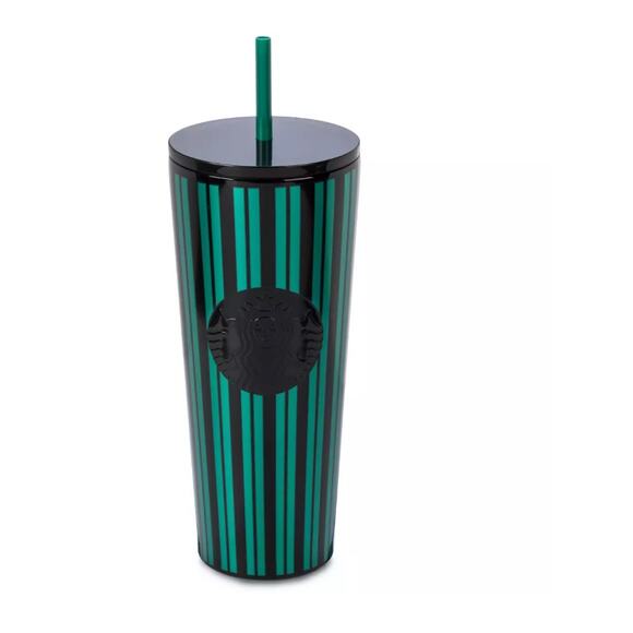 The Haunted Mansion Stainless Steel Starbucks Tumbler with Straw - Picture 2 of 4